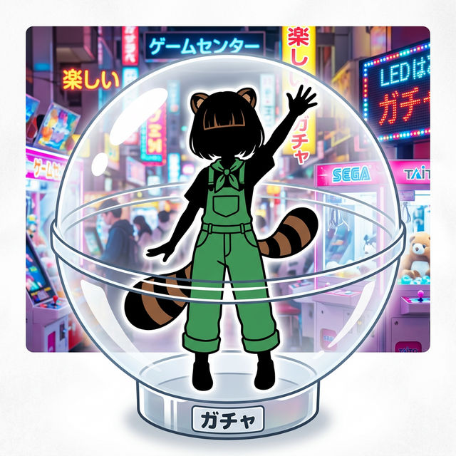 甲賀流忍者！ぽんぽこのVtuber列伝アイキャッチ画像（完全シルエット版）